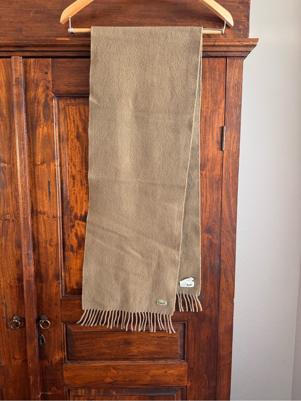 Lacoste Wool Scarf